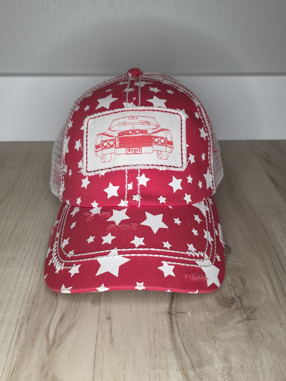 Unisex Cruel Denim Cadillac Trucker Hat